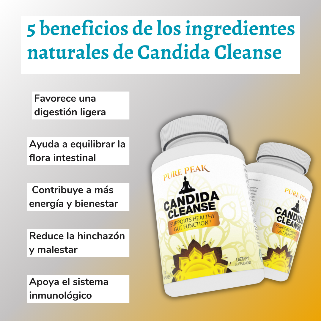 CANDIDA CLEANSE® Recupera tu equilibrio de forma natural