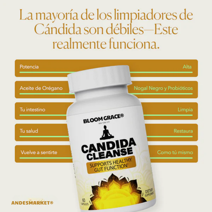 CANDIDA CLEANSE® Recupera tu equilibrio de forma natural