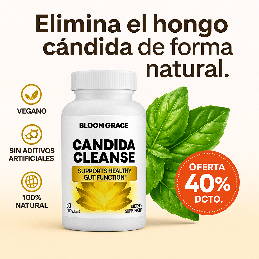 CANDIDA CLEANSE® Recupera tu equilibrio de forma natural